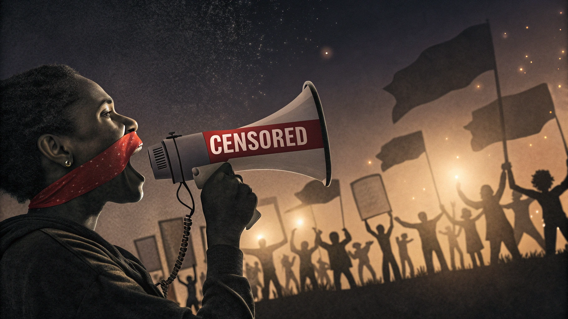 Sansüre Karşı Ses kampanya görseli